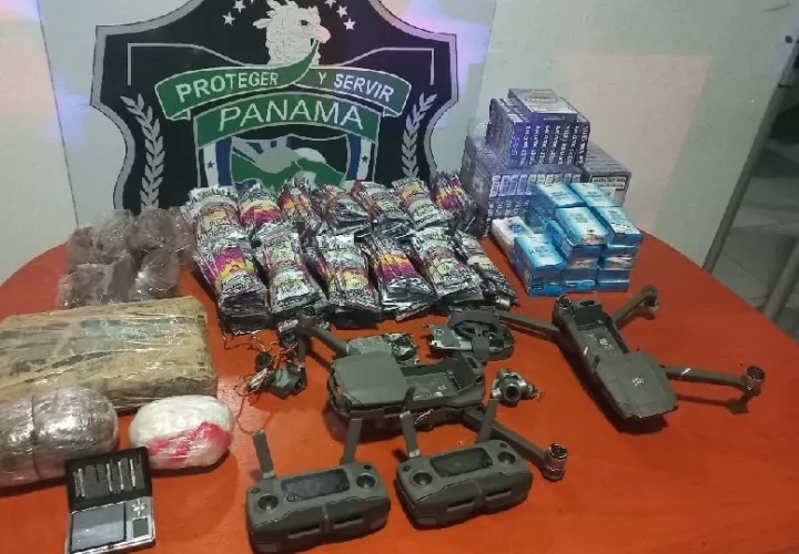 La Policía Nacional muestra lo que ha incautado en lo que va de este año.