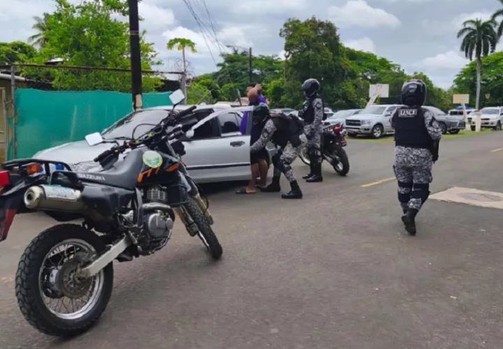Operativos en Azuero. Foto: Thays Domínguez