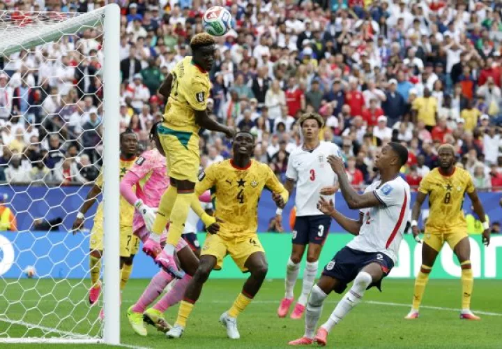 Ghana e Inglaterra empataron a cero goles. Foto: EFE