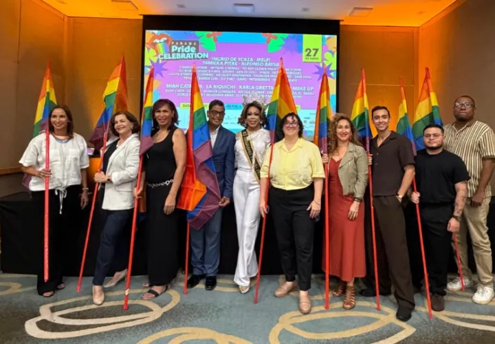 Los abanderados de Panamá Pride 2026. Foto: Cortesía