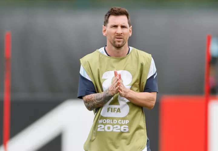 Lionel Messi, capitán de Argentina. Foto: EFE