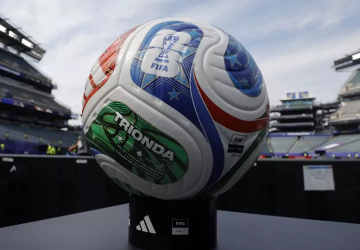 Balón del Mundial 2026. Foto: EFE / EPA / Shawn Thew
