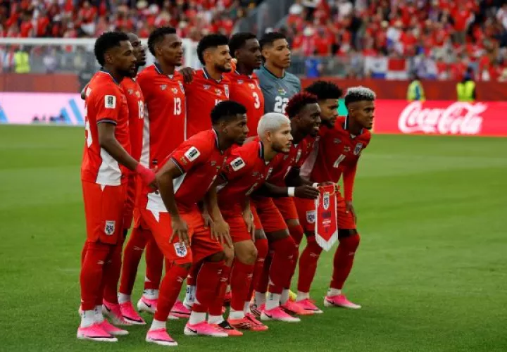 Equipo de Panamá. Foto: EFE