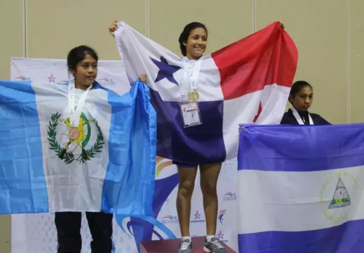 La atleta obtuvo la medalla dorada en los Codicader, nivel secundario.