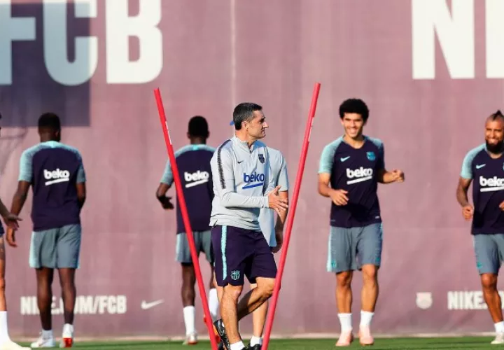 Valverde prepara el duelo de Champions en Londres. /Foto EFE
