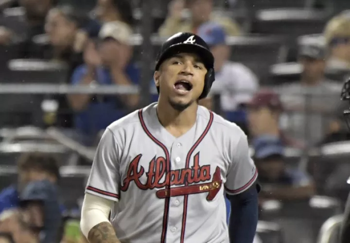 Johan Camargo se ha consolidado en la tercera base de los Bravos. /Foto AP 