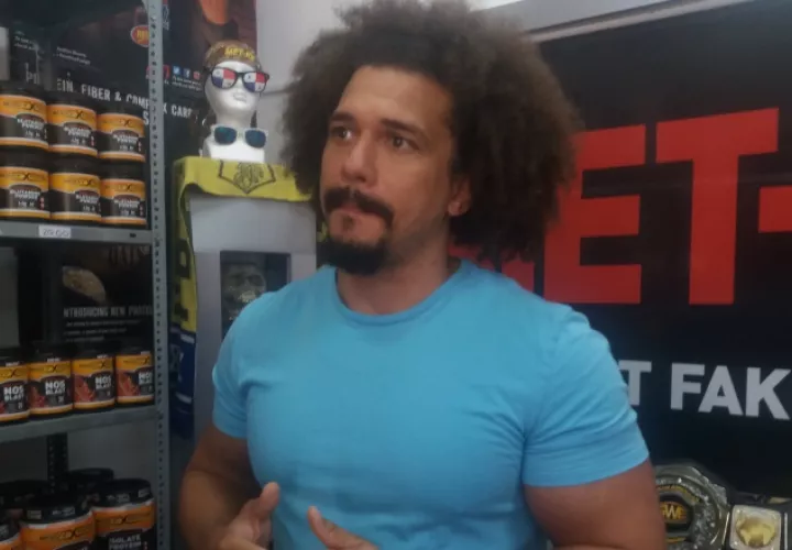 Carlitos 'Caribbean Cool' espera ganar títulos en Panamá, como lo hizo en la WWE. Jaime A. Chávez R.