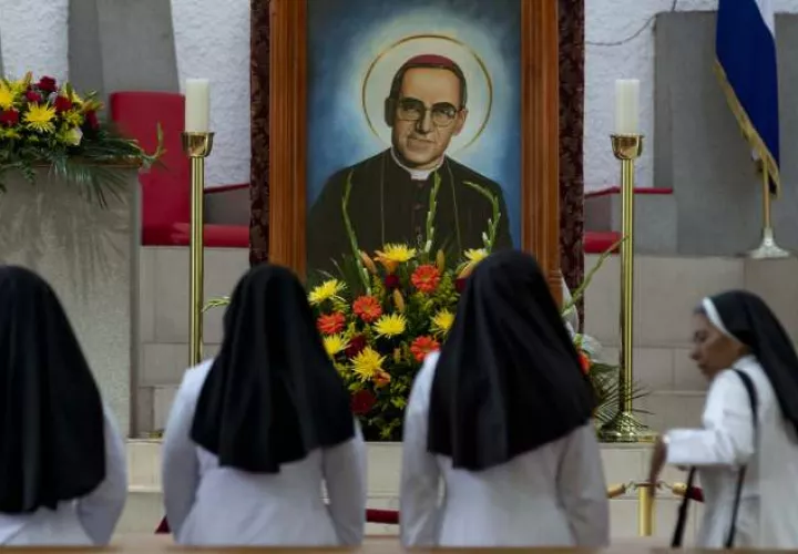 Imagen de San Oscar Roméro de América. /Foto EFE