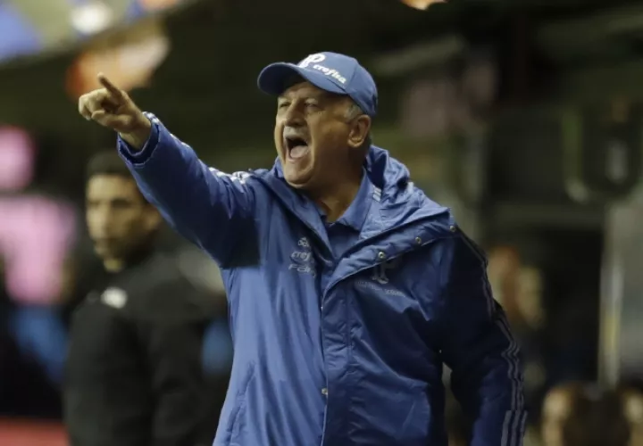 Luiz Felipe Scolari, técnico del Palmeiras /Foto AP