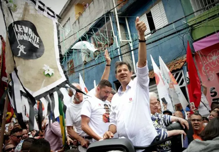 Haddad es el ungido de Lula para la carrera por la presidencia de Brasil. EFE