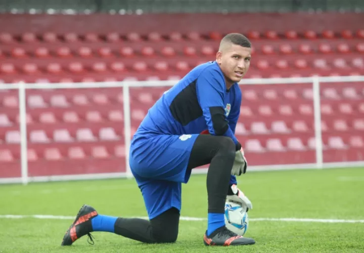 Marcos Allen, portero del seleccionado nacional /Foto Anayansi Gamez