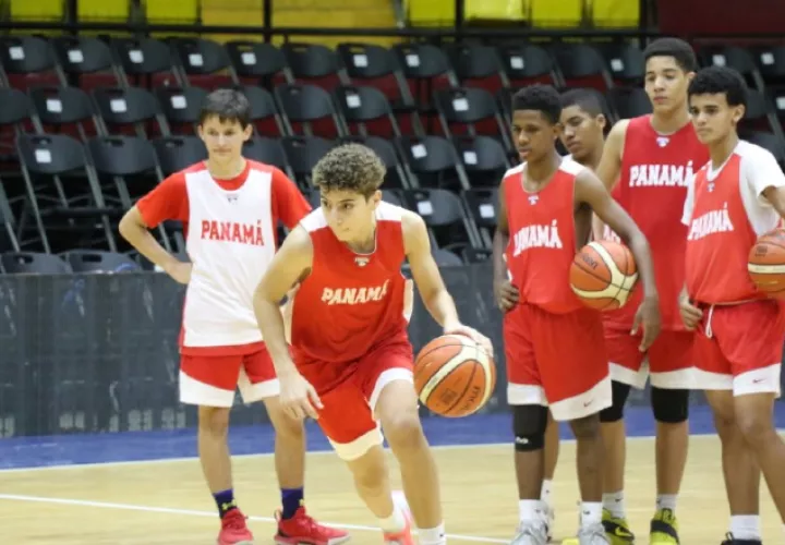 La preselección de baloncesto entrena desde octubre. /Foto Cortesía