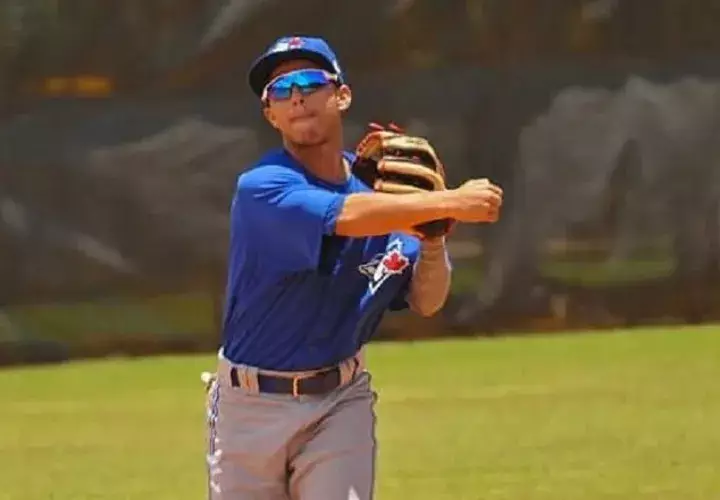 Adrián Montero, de los Azulejos de Toronto, figura en la lista del técnico Dimas Ponce para el próximo premundial. /Foto Cortesía