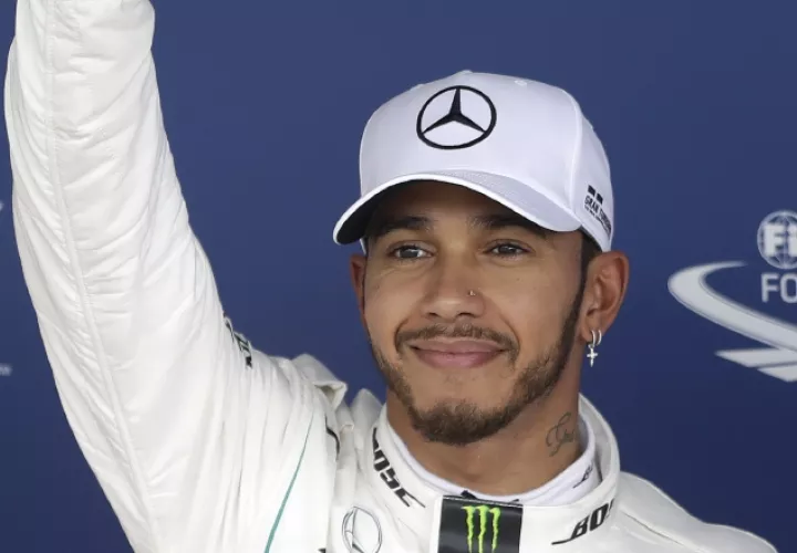 Hamilton ya ganó el título. /Foto AP