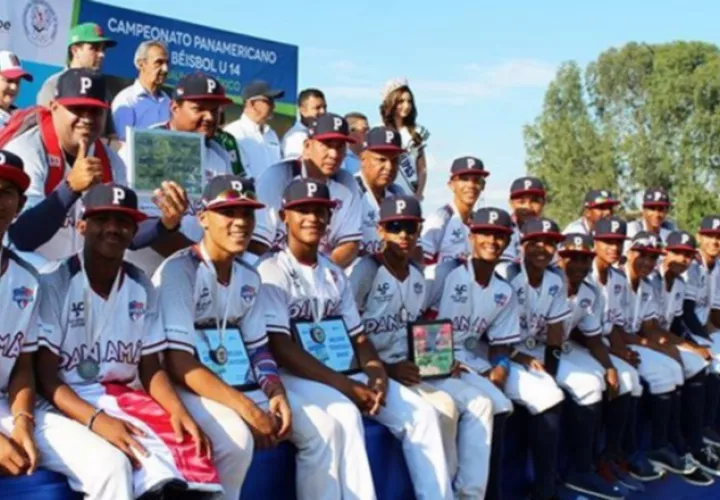 Panamá sub-14 obtuvo la medalla de plata. /Foto @Fedebeis