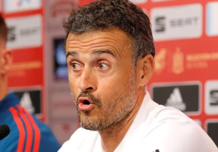 Luis Enrique, técnico español. /Foto EFE