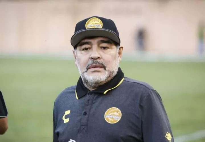 El argentino Diego Maradona está llevando un buen récord en el fútbol mexicano. /Foto EFE