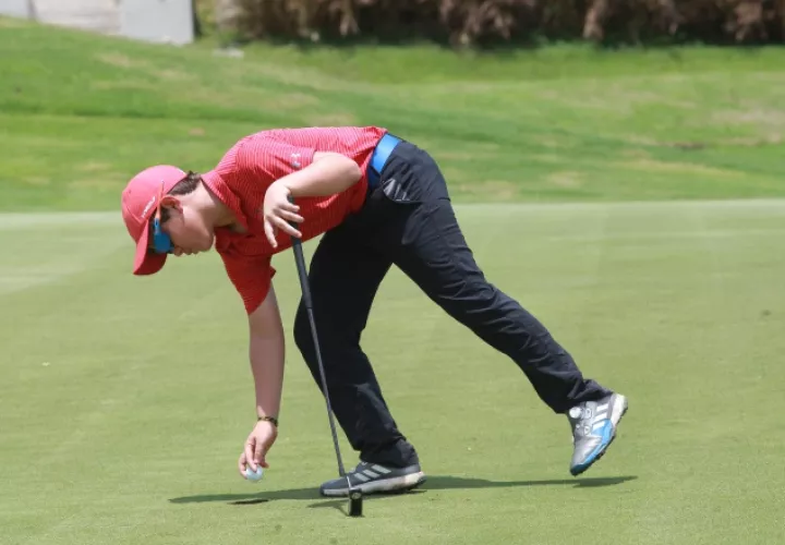 Samuel Durán se medirá en su llave de semifinales a  Lucca González Dormoi. /Foto Anayansi Gamez