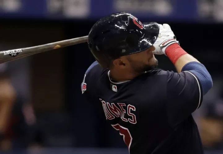 Yan Gomes era el receptor titular de los Indios. /Foto AP