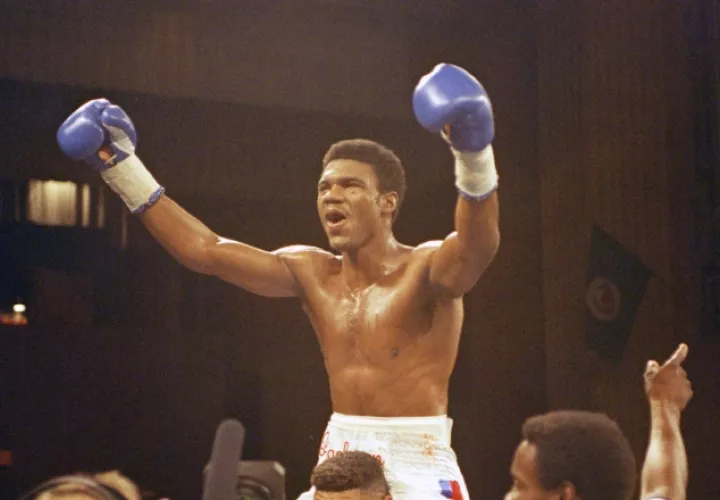 Julian Jackson en una de sus peleas. /Foto AP