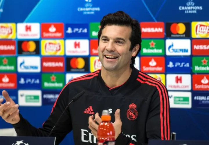 Santiago Solari, técnico del Real Madrid. /Foto EFE