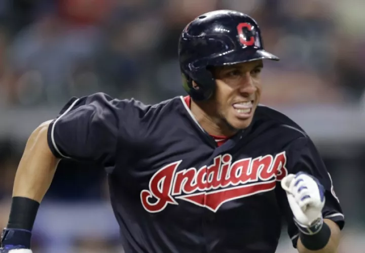 Michael Brantley jugó para los Indios. /Foto AP
