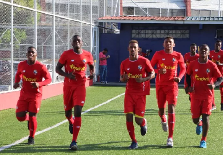 Jugadores de la Sub-20 /Foto @Fepafut
