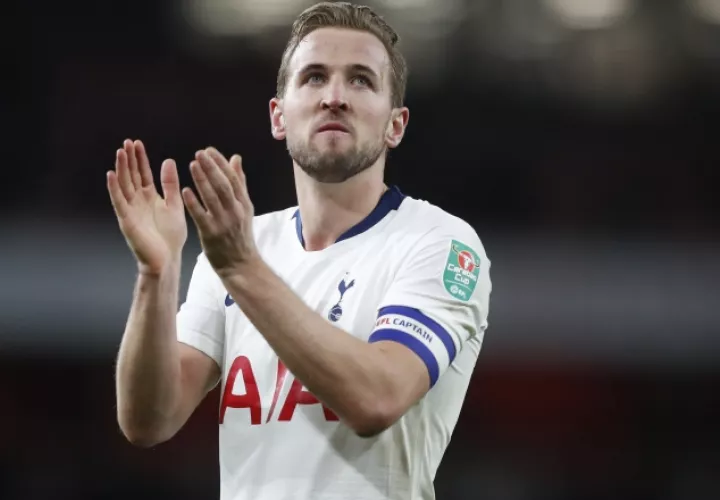 Harry Kane marcó doblete. /Foto AP