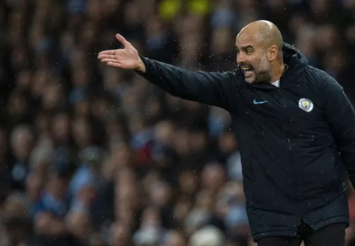 Guardiola, técnico del Manchester City. AP