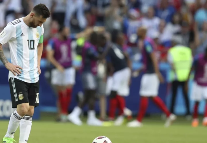 Messi no ha jugado los últimos partidos con Argentina. AP