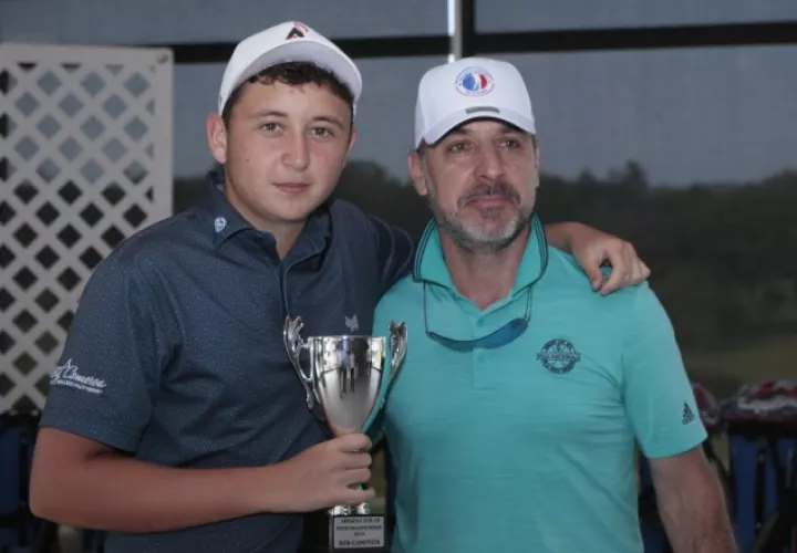 2. Juan Marco Arosemena fue el campeón de la categoría 15-18 años.