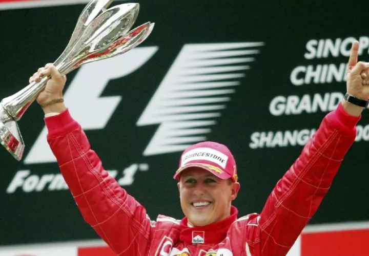 Michael Schumacher ganó siete títulos en la Fórmula Uno. /Foto AP