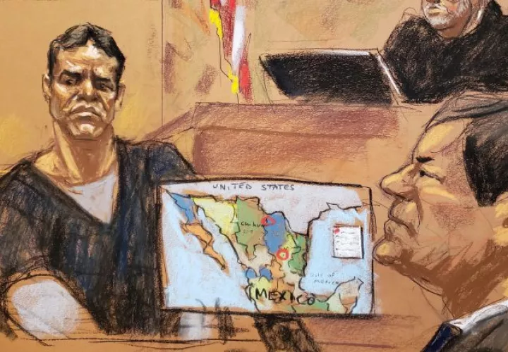 Ayer se reanudaron las audiencias del juicio que se lleva adelante contra "El Chapo" Guzmán, que fue suspendido por la Navidad.