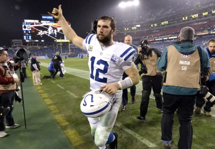Andrew Luck de la NFL /Foto AP