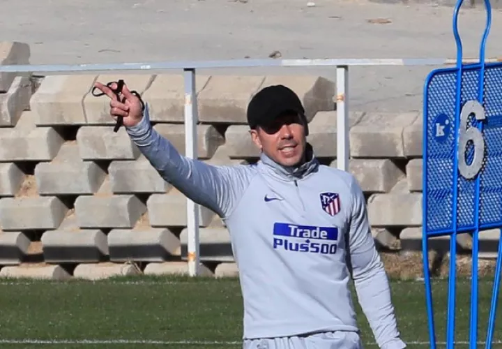 Simeone, DT de Atlético /Foto EFE