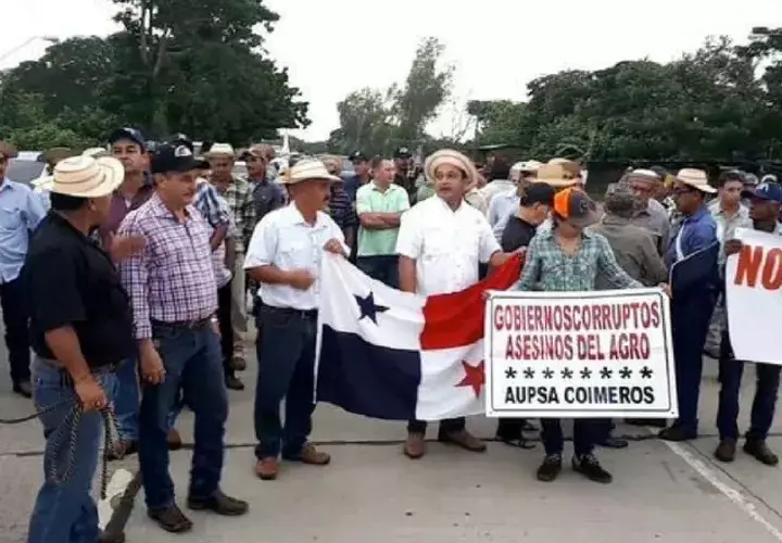 En la última protesta que realizaron los productores detuvieron a varios. /Foto Archivo