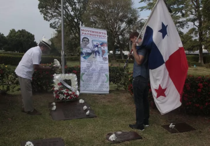 Sentimiento patriótico, legado generacional. /Foto Víctor Arosemena