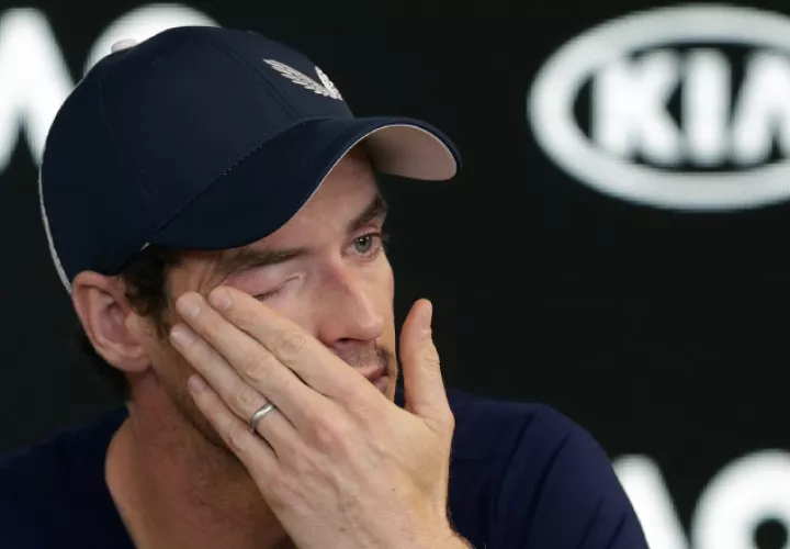 Murray no contuvo su lamento.