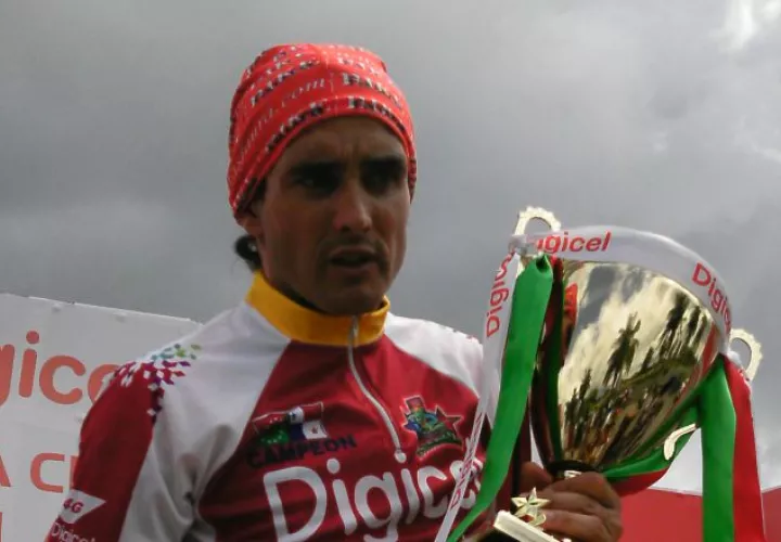 Oscar Sevilla ha corrido en la Vuelta a Chiriquí. /Foto Cortesía