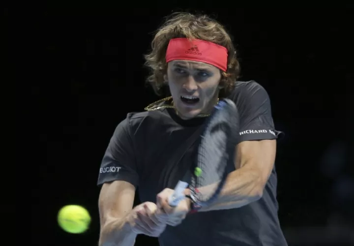 Alexander Zverev difruta competir en Australia. /Foto EFE