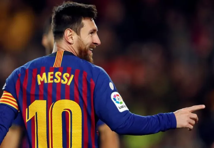 Messi es el primero en marcar 400 dianas en la liga local. /Foto EFE