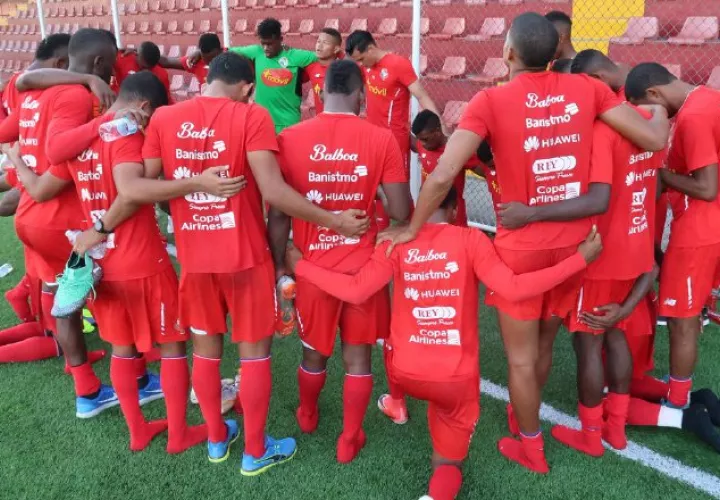 La selección entrenó ayer en el 'Cascarita'. Fepafut