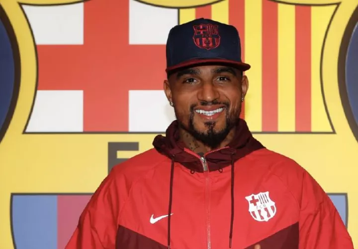 Kevin Prince Boateng es el  nuevo  fichaje del Barcelona. @FCBarcelona