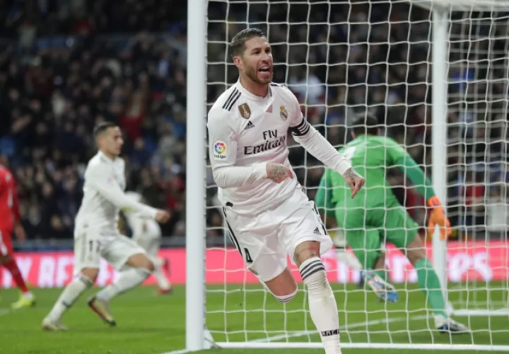 Sergio Ramos volvió a demostrar su liderazgo. AP