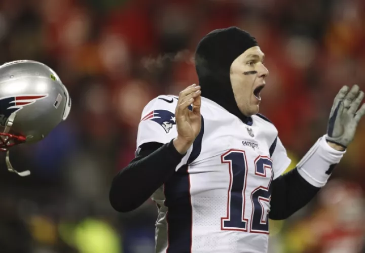 Brady tras la victoria dramática de los Patriotas contra los Chiefs. AP