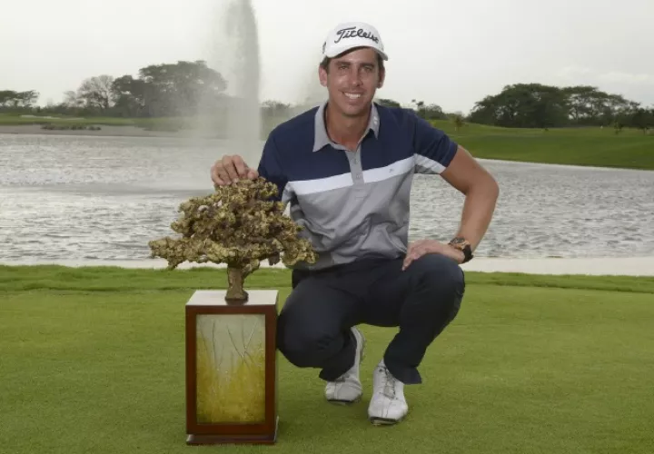 El mexicano Rodolfo Cazaubón se impuso en la edición de 2015 del Buenaventura Classic.  Cortesía