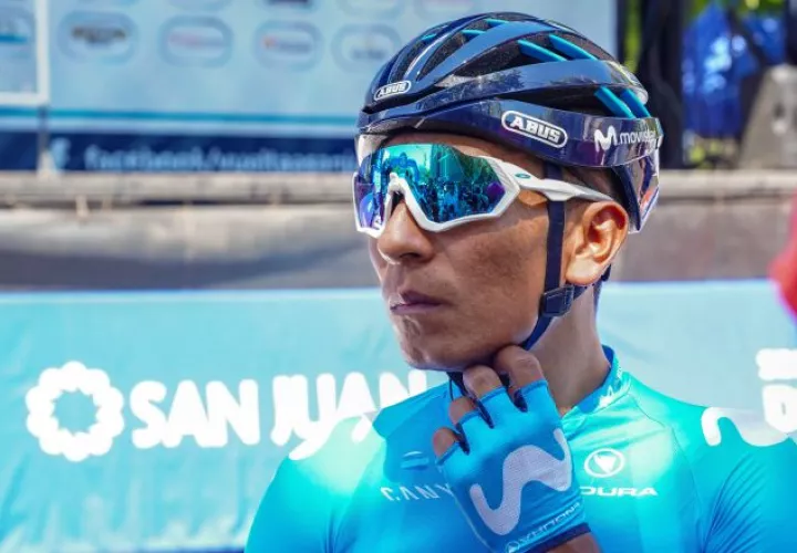 Nairo Quintana   participa en la Vuelta a San Juan (Argentina). EFE