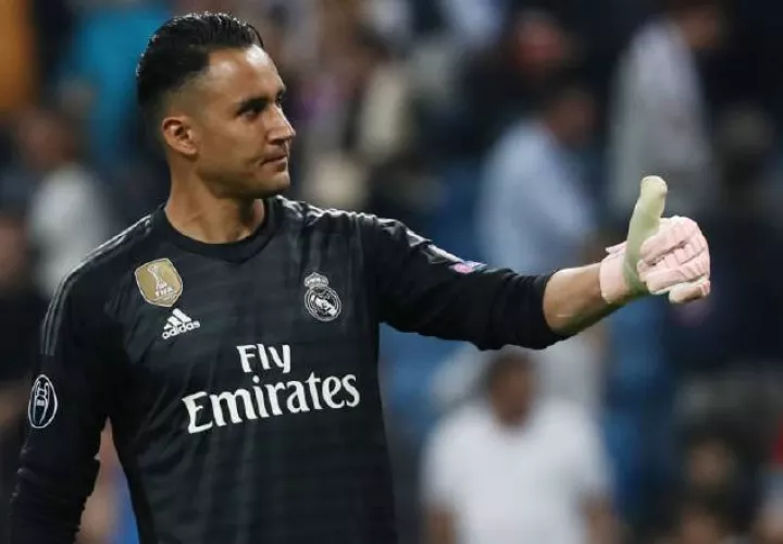 Keylor Navas perdió la titularidad en el Madrid. EFE