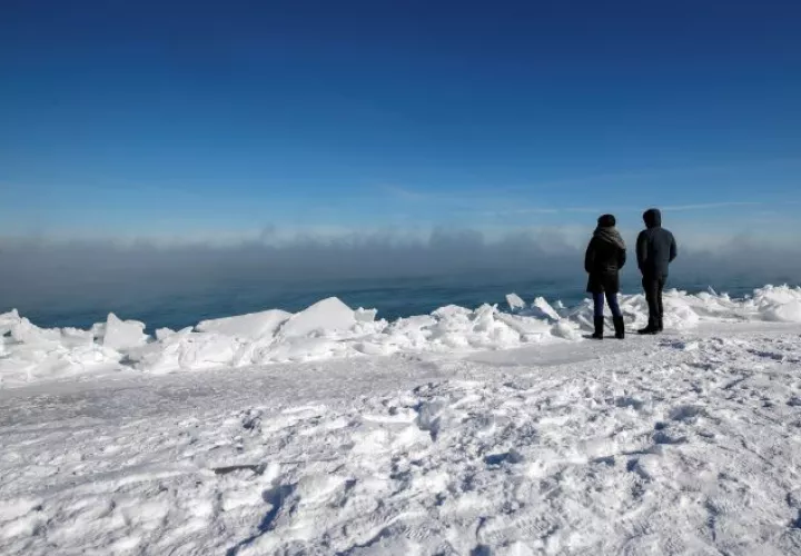 La tormenta de frío no baja su intensidad. EFE