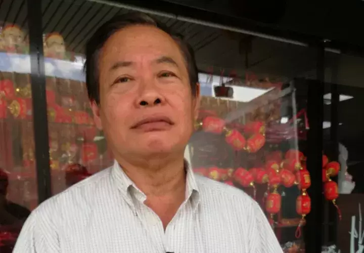 Juan Tam Yee, secretario del Consejo Nacional de la Etnia China. Juan Carlos Lamboglia